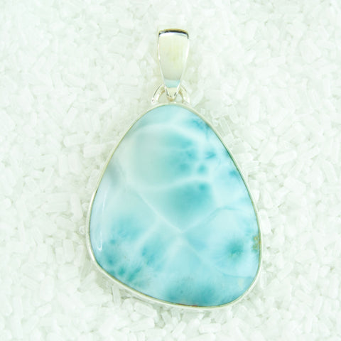 Larimar Sterling Silver Pendant