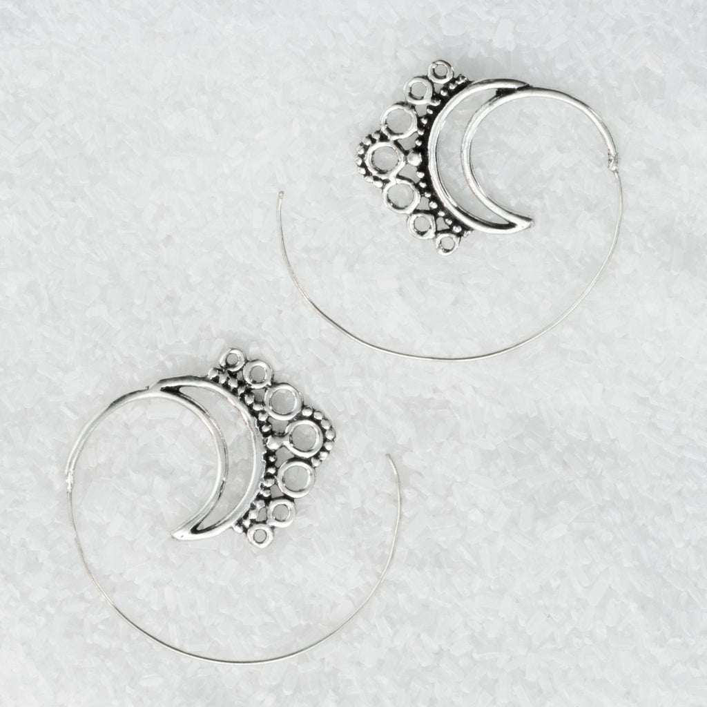 Sterling Silver Earrings  SS-B501