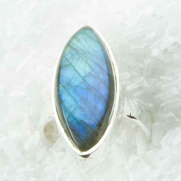 Labradorite Sterling Silver Ring