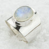 Moonstone Sterling Silver Ring