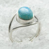 Larimar Sterling Silver Ring