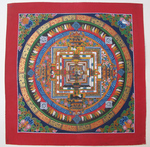 Kala Chackra Mandala 10.5x10.5